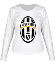 Женская футболка длинный рукав Juventus logo (original) фото