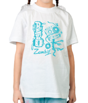 Детская футболка Ретро зомби фото