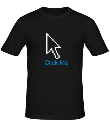 Мужская футболка Click Me