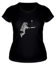 Женская футболка Space cricket