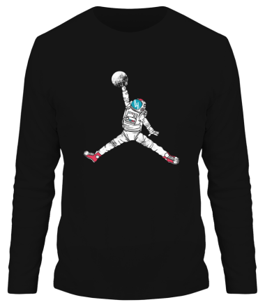 Мужская футболка длинный рукав Space Dunk