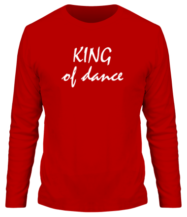 Мужская футболка длинный рукав KING of dance