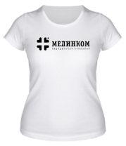 Женская футболка Мединком (лого) фото