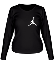 Женская футболка длинный рукав Air Jordan фото