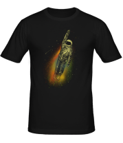 Мужская футболка Космический полет фото
