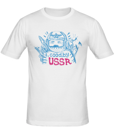 Мужская футболка Гудбай СССР