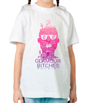 Детская футболка Glamour bitches notdie! фото