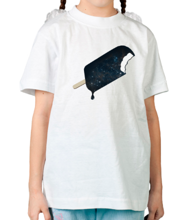 Детская футболка Космическое мороженное