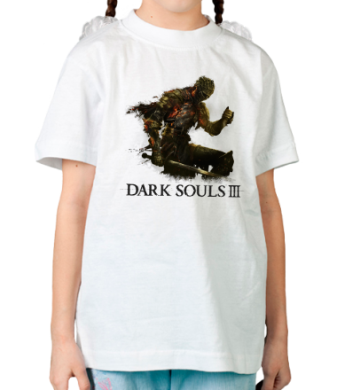 Детская футболка Dark souls 3