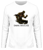 Мужская футболка длинный рукав Dark souls 3 фото