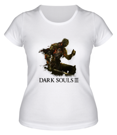 Женская футболка Dark souls 3