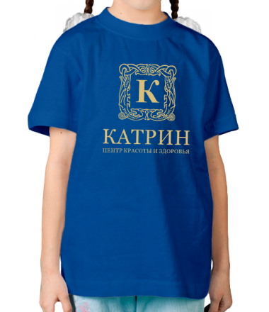 Детская футболка Катрин