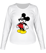Женская футболка длинный рукав Mickey Sexy фото