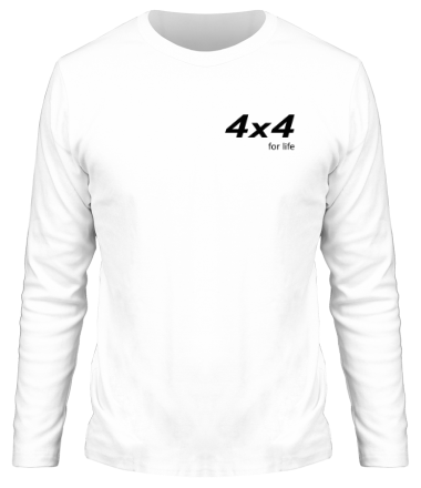 Мужская футболка длинный рукав 4х4 for life  (mini)