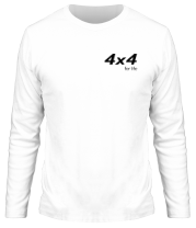Мужская футболка длинный рукав 4х4 for life  (mini) фото