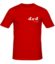 Мужская футболка 4х4 for life  (mini) фото