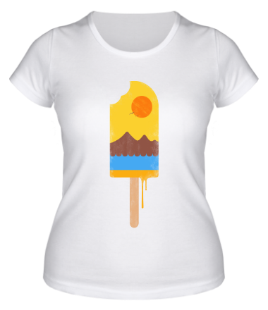 Женская футболка Summer (Natural Ice Cream)