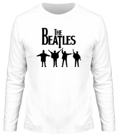 Мужская футболка длинный рукав The Beatles