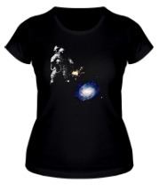 Женская футболка Освещаю галактику фото
