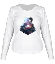 Женская футболка длинный рукав Space Devour фото