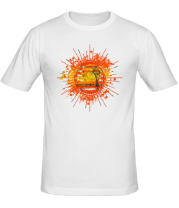 Мужская футболка Летнее солнце фото