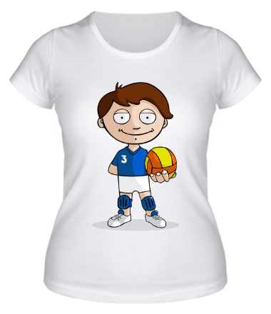 Женская футболка Volley