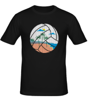 Мужская футболка Пляжный Волейбол фото