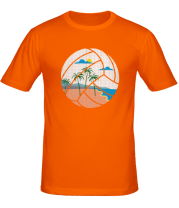 Мужская футболка Пляжный Волейбол фото