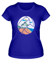 Женская футболка Пляжный Волейбол фото