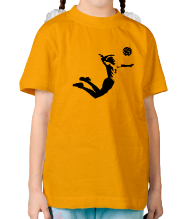 Детская футболка Волейболист