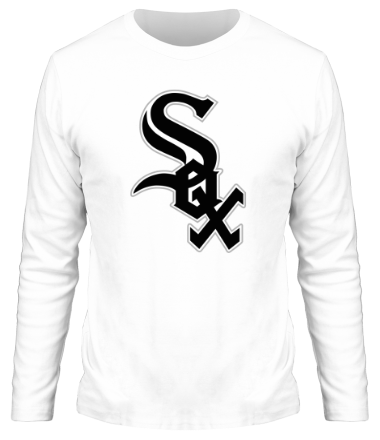 Мужская футболка длинный рукав Chicago White Sox