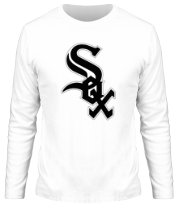 Мужская футболка длинный рукав Chicago White Sox фото