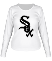 Женская футболка длинный рукав Chicago White Sox фото