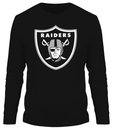 Мужская футболка длинный рукав Oakland Raiders