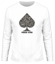 Мужская футболка длинный рукав Poker Star game фото