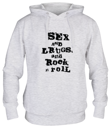 Толстовка худи Sex Drugs and Rock'n'Roll