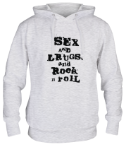 Толстовка худи Sex Drugs and Rock'n'Roll фото