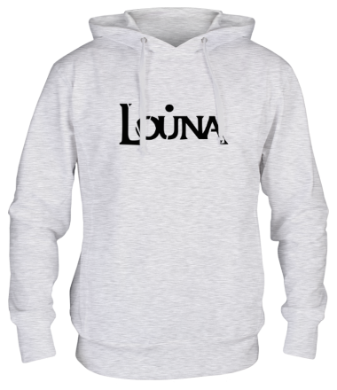 Толстовка худи Louna (logo)