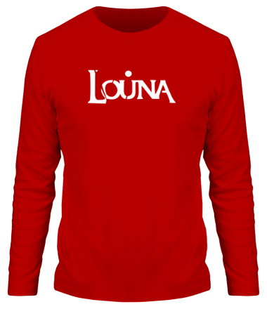 Мужская футболка длинный рукав Louna (logo)