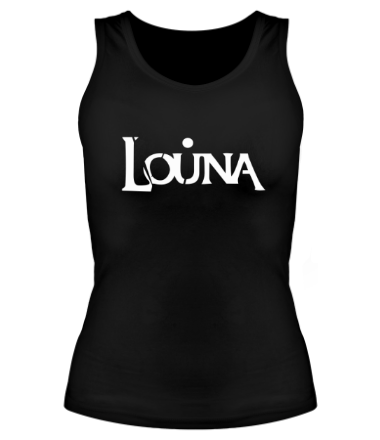 Женская майка борцовка Louna (logo)