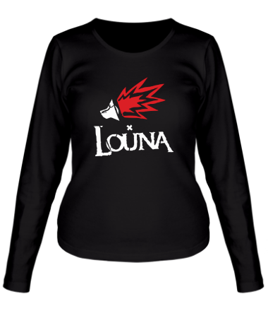 Женская футболка длинный рукав Louna
