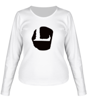 Женская футболка длинный рукав Louna (mini logo) фото