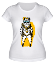 Женская футболка Крутой кот фото
