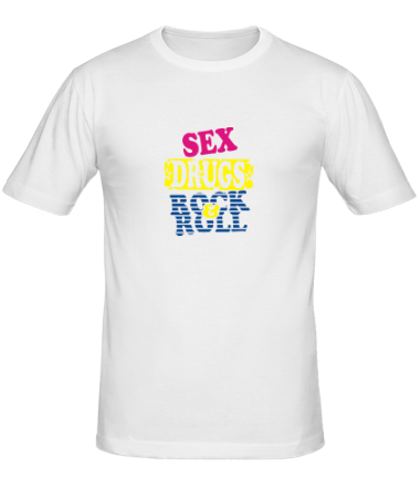Мужская футболка Sex Drugs Rock'n'Roll
