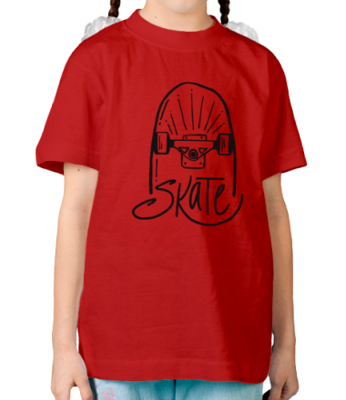Детская футболка Skate