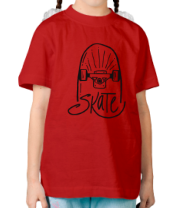 Детская футболка Skate фото