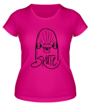 Женская футболка Skate