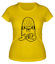Женская футболка Skate фото