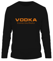 Мужская футболка длинный рукав Vodka фото