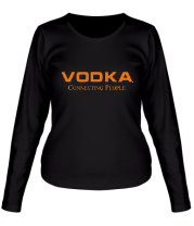 Женская футболка длинный рукав Vodka фото